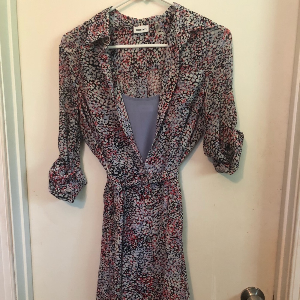 DKNY shirt dress